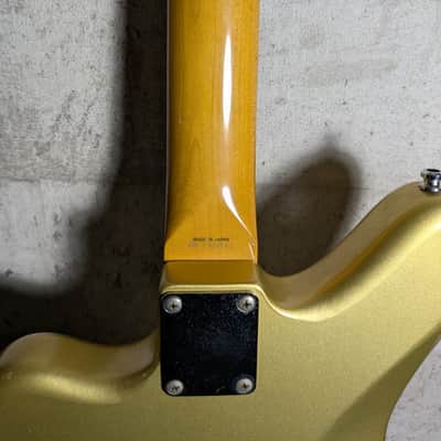 Fender Jaguar JG66-RC 1994 Shoreline Gold Matching Headstock MIJ Japan image 13