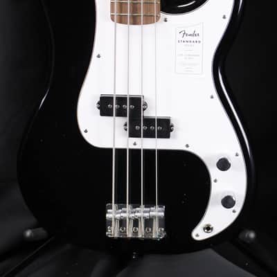 2025 Fender Standard Precision Bass Electric Bass Guitar Black 8lbs 2oz image 1