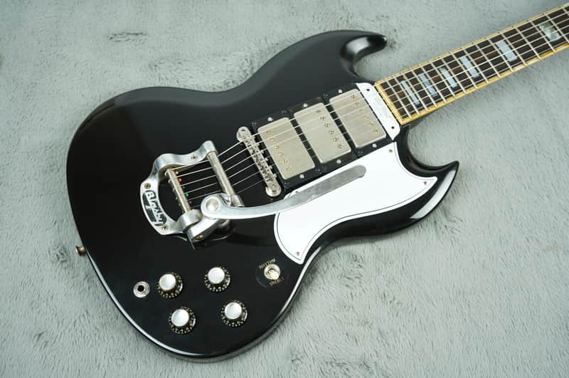 1965 Gibson SG Custom, Refin Black + HSC