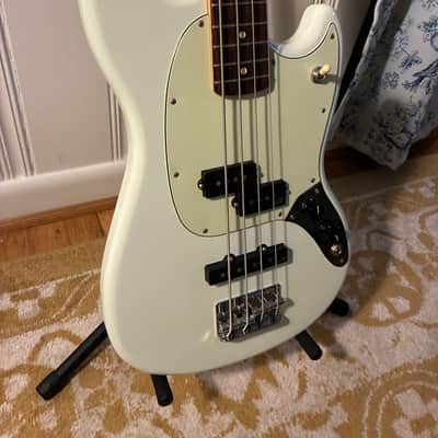 Fender Mustang PJ 2017 - 2019 Sonic Blue image 1