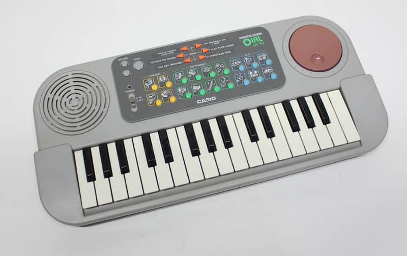 Vintage Casio Magical Sound Dial Keyboard SA 40 SA40 Effects image 1