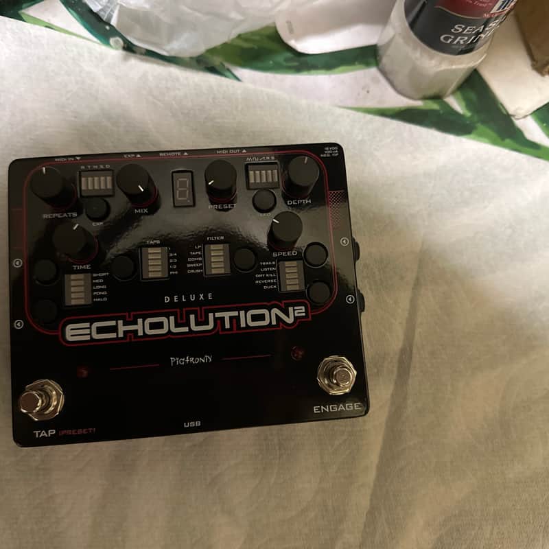 2010s Pigtronix Echolution 2 Deluxe Black