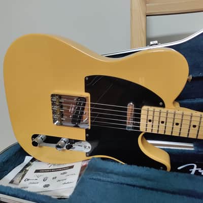 2012 Fender Classic Player Baja Telecaster Blonde w/HSC image 2
