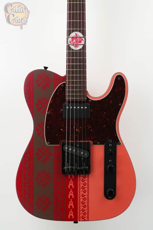 Fender Monster Hunter Rathalos Telecaster Rathalos Red image 1