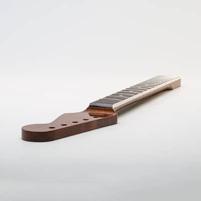 Allparts Select "Licensed by Fender®" AAA+ Roasted Flame Maple "VIN-MOD" Deluxe Replacement Neck for Stratocaster® - Nitro Finish - Bound Fretboard image 12