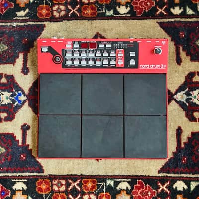 Nord Drum 3P 6-Channel Modeling Percussion Synthesizer 2016 - Present - Red image 1