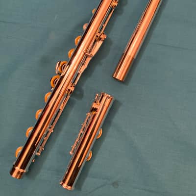 Unbranded-Step Up Student Model Flute-Open Hole, C Foot Split E-Case and Extras! image 6