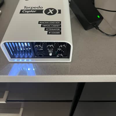 Two Notes Torpedo Captor X 8ohm Stereo Reactive Load Box / Attenuator 2020 - White image 5