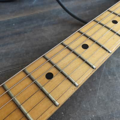 1976 Westminster Japan Stratocaster Matsumoku Electric Guitar (Black) image 5