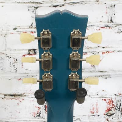 Gibson - 2016 Les Paul ES Electric Guitar - Pelham Blue - w/OHSC - USED image 5