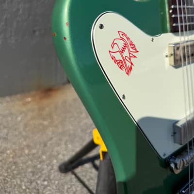 Vintage!  1967 Gibson Firebird Non-Reverse - Inverness Green Refinish image 6