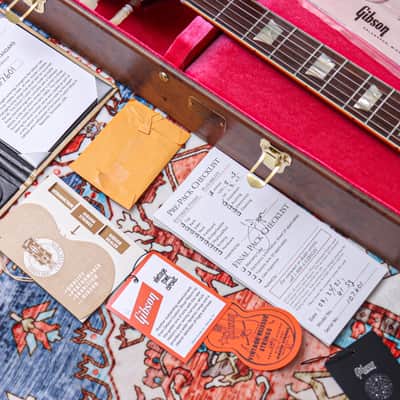 GIBSON USA Custom Shop 60th Anniversary '61 Les Paul SG Standard "Cherry Red + Rosewood" (2021) image 3