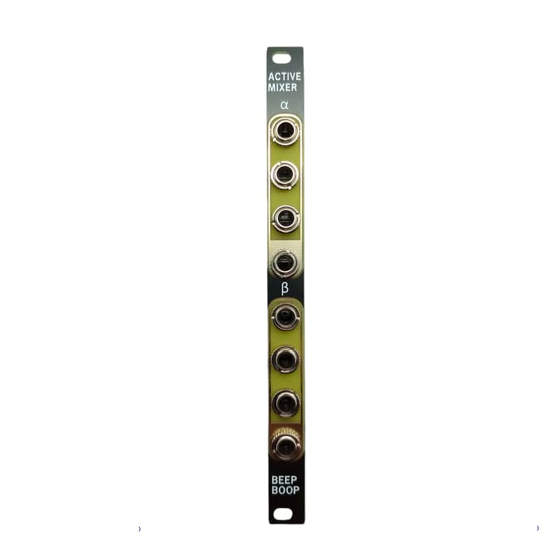 Beepboop Electronics 2hp Active mixer - Eurorack mixer image 1