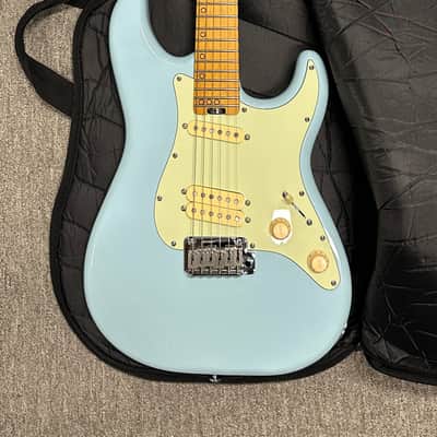 Schecter MV-6 (2022) - Super Sonic Blue #20332 with Gig Bag image 7