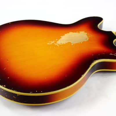 1965 Guild Starfire Bass Sunburst Hagstrom Bi-Sonic Pickup, Sounds Great! image 18