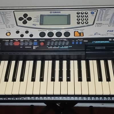 Yamaha PSR-340 Workstation Keyboard Synth MIDI Data Disk and 3 Disks with Power Supply