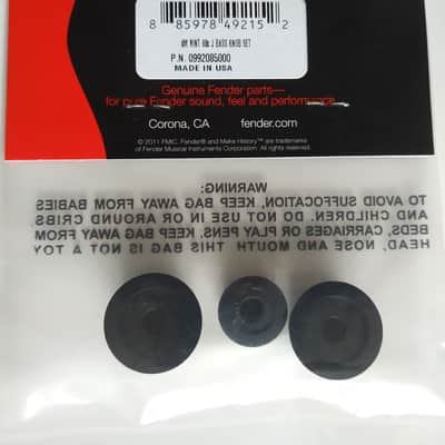 Fender Pure Vintage 60's Jazz Bass Replacement Knobs image 2