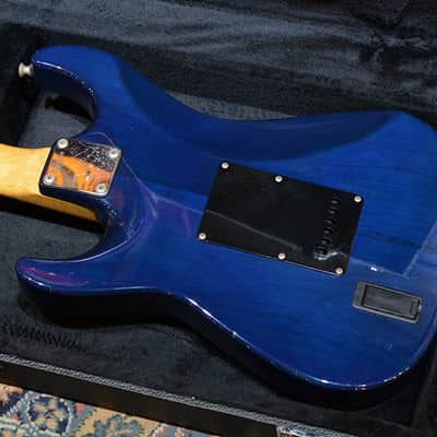 Aircraft AC Quilt Maple Top EMG HSH Deep Blue image 10