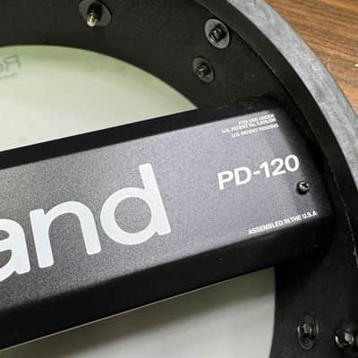 Roland PD-120 12" Dual Trigger Mesh Head V-Drum Trigger Pad - Blue - ZR39038 image 6