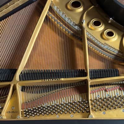Steinway & Sons Model L 1974 - Ebony Satin image 17