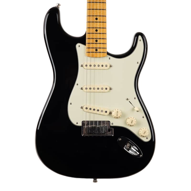 Used Fender The Edge Signature Stratocaster Black 2016 image 1