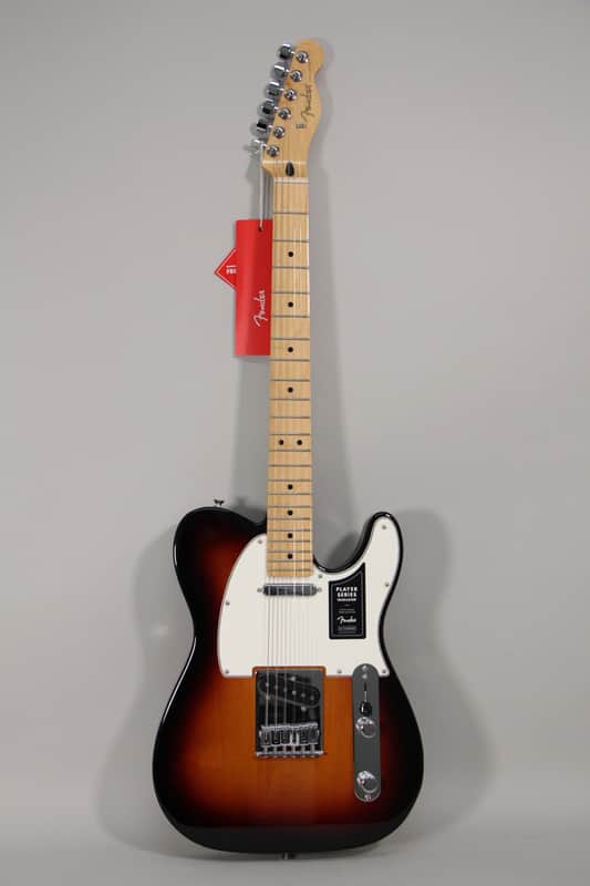 2019 Fender Player Series Telecaster Sunburst Finish Electric Guitar image 1