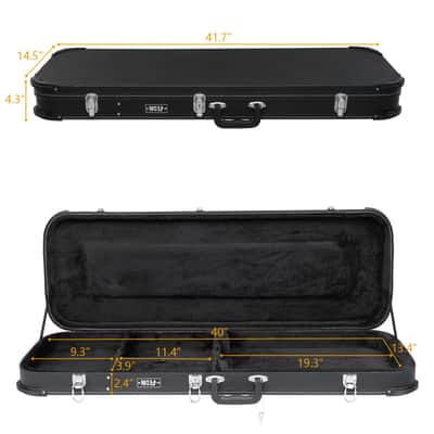 🎸Electric Guitar Hard Case Made with a Plush interior🎸 (Fender Telecaster & Stratocaster, Gibson Les Paul & SG, Ibanez) image 15