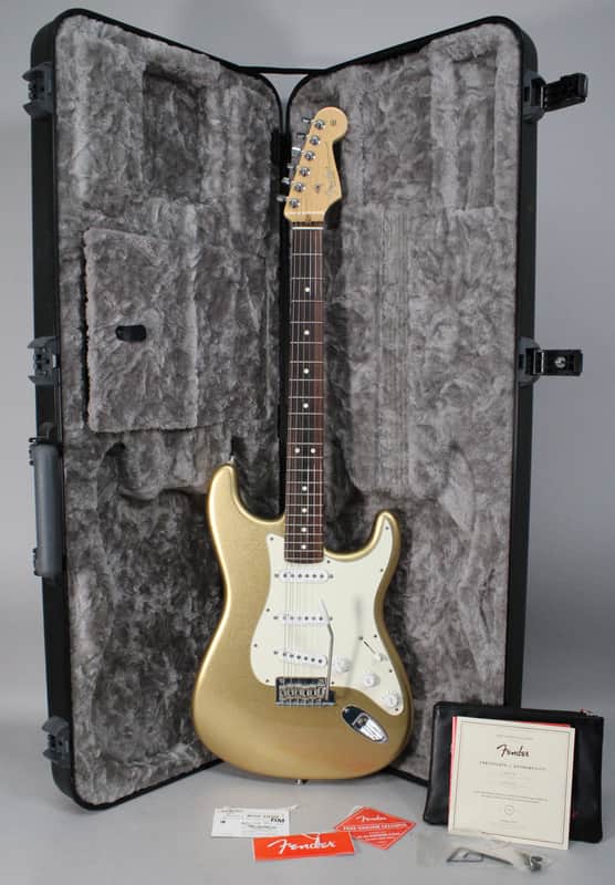 2019 Fender Mod Shop Stratocaster Mystic Aztec Gold w/OHSC