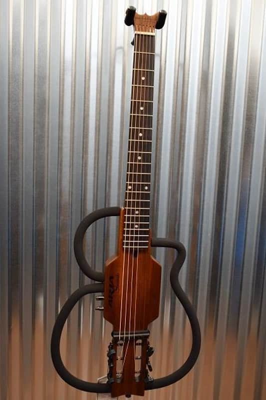 Aria AS-101S MH Sinsonido Silent Steel String Electric Guitar | Reverb