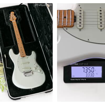 2016 Ernie Ball Music Man Cutlass SSS in Ivory White 7.3lbs image 6