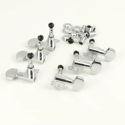 Schaller M6 Locking Tuner Set - Chrome image 1