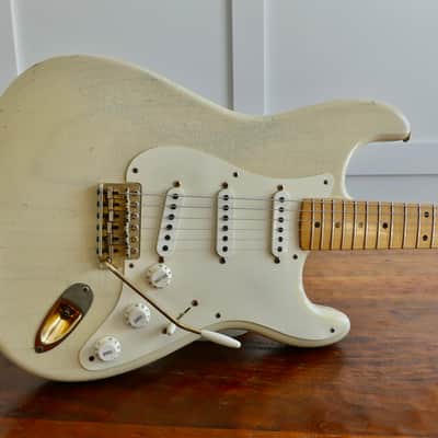 2004 Fender Custom Shop '56 Stratocaster "Mary Kaye" Blonde Relic image 14