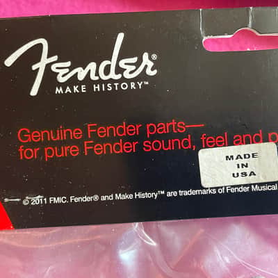NOS Fender MADE IN USA Jazz Bass bridge cover / ashtray pickup cover  "F" plate parts image 3