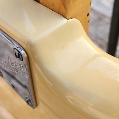 Fender Dan Smith Era Stratocaster TV Yellow 1983 USA image 13