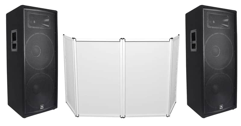 2) JBL JRX225 Dual 15