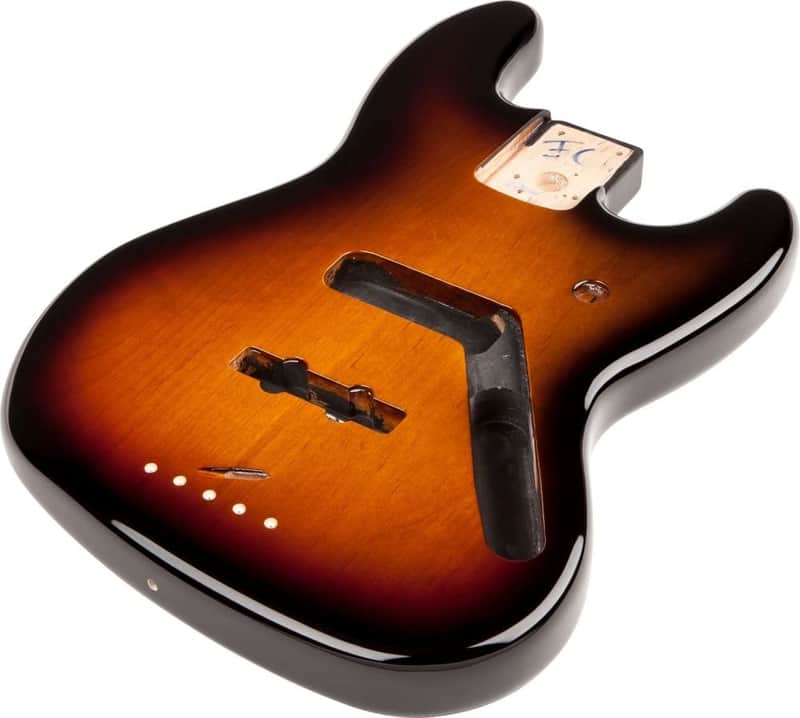 Fender Standard Series Jazz Bass® Alder Body - Brown Sunburst image 1