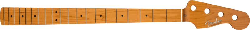 Fender Roasted Maple Vintera '50's Precision Bass Neck 20 Vintage Frets 7.25" "C" Shape