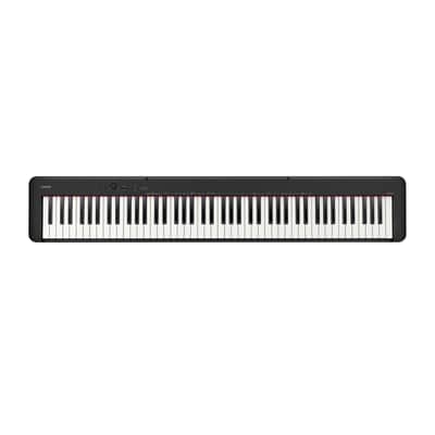 Casio CDP-S160 88-Key Digital Piano (Black) Bundle with Adjustable Keyboard Stand and Keyboard Piano image 2