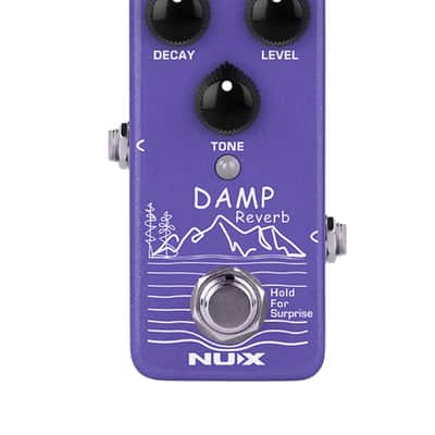 Nux NRV-3 Damp Reverb Pedal 3- reverb modes New! image 1