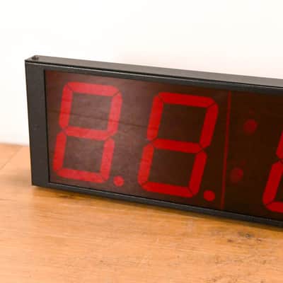 Masterclock TCD44 Time Code Display Studio Clock (NO POWER SUPPLY) CG01UX9 image 3