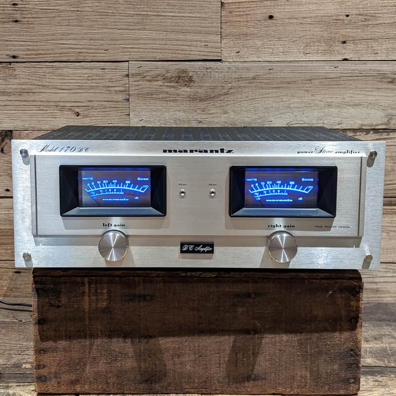 Marantz Model 170DC Stereo Solid-State Power Amplifier with original box and manual image 1
