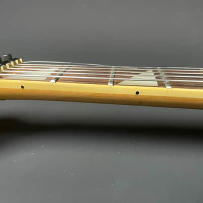 Ibanez EX370FM 1991 Transparent Amber Sunburst Flame Maple MIK w/ Hard Case image 11