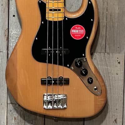 Squier Classic Vibe '70s Jazz Bass by Fender, Natural. Such a Killer Bass, Support Indie Music Shops & Buy Here ! image 2