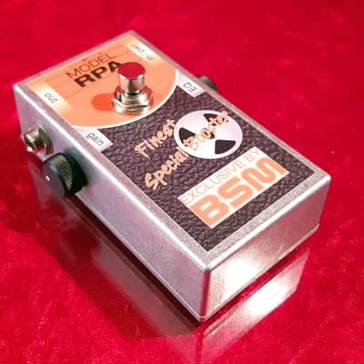 Rare BSM Treble Booster RPA 1970s Overdrive Sound of Ritchie Blackmore w/ box TOP image 3