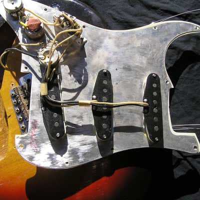 Fender Stratocaster 1963 Sunburst Factory Korina body RARE only 5 made image 7