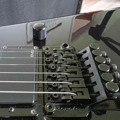 ESP Alexi Laiho Sawtooth EX ANDY SNEAP Judas Priest, Sabbat, Hell! Custom Black Randy Rhoads Flying V Artist Owned Signature Guitar! Tour Stage Played! COBHC! image 12