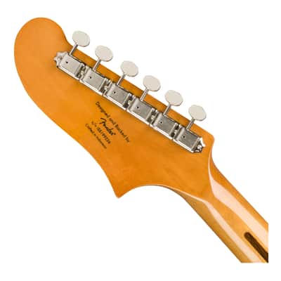 Used Squier Classic Vibe Starcaster - 3-Color Sunburst w/ Maple FB image 5