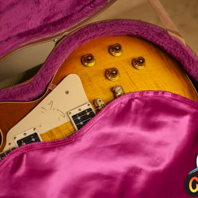Gibson Jimmy Page Signature Les Paul Standard 1996 Hi Figured Honeyburst -VIDEO- image 2