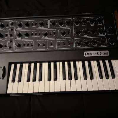 Sequential Circuits Pro One Original 80’s, Fully Restored with MIDI Mod, Perfect!