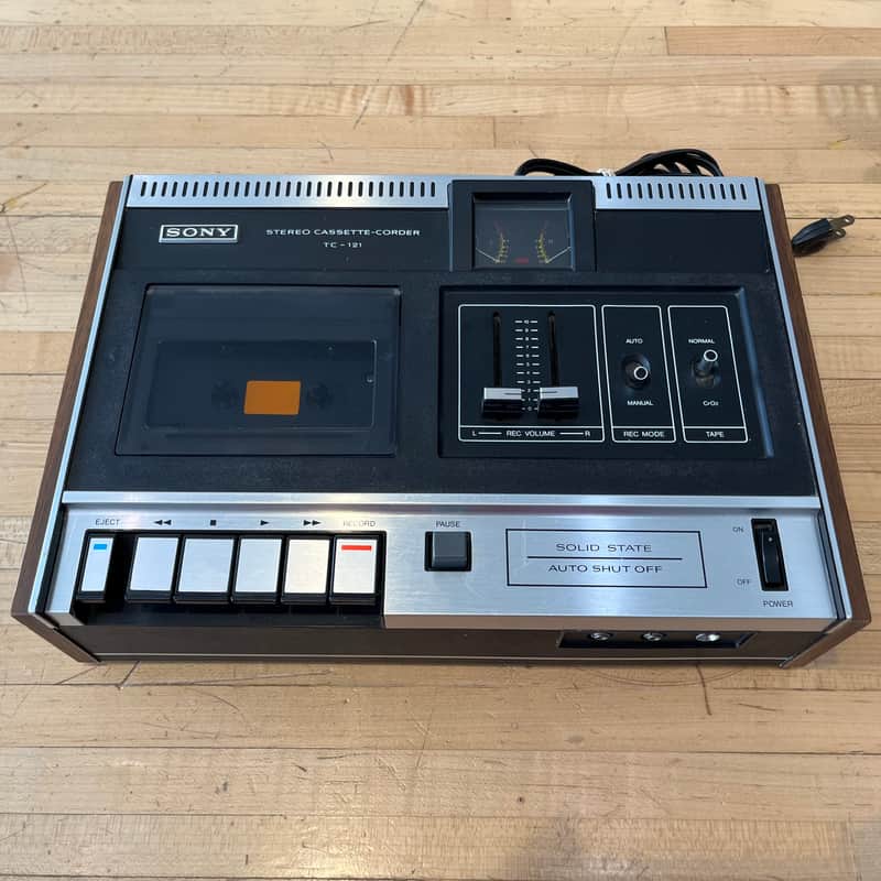 Sony TC-121 Stereo Cassette Corder image 1